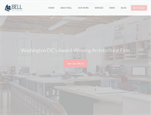 Tablet Screenshot of bellarchitects.com